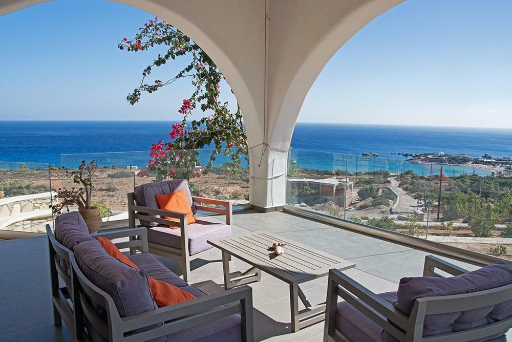 Evilia Luxury Villa Amoopi Exterior foto